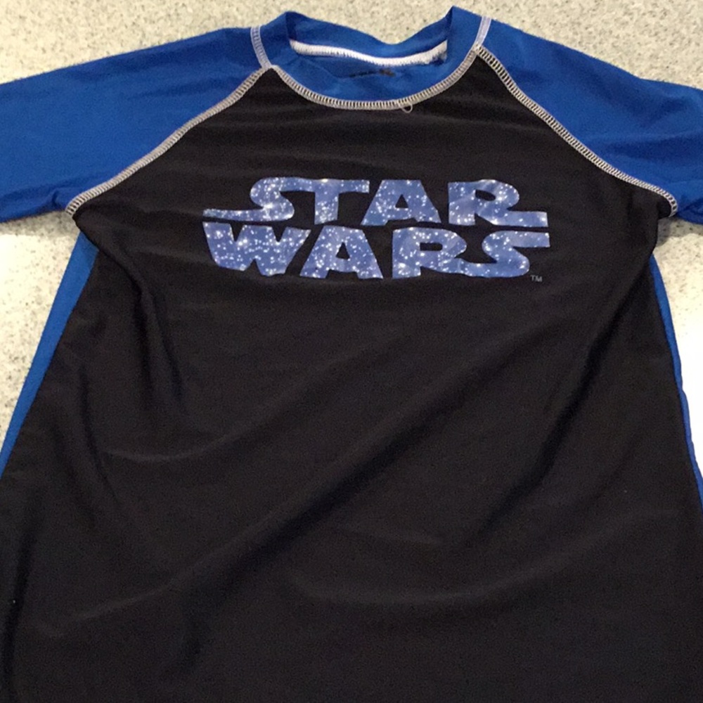 Star Wars swim shirt